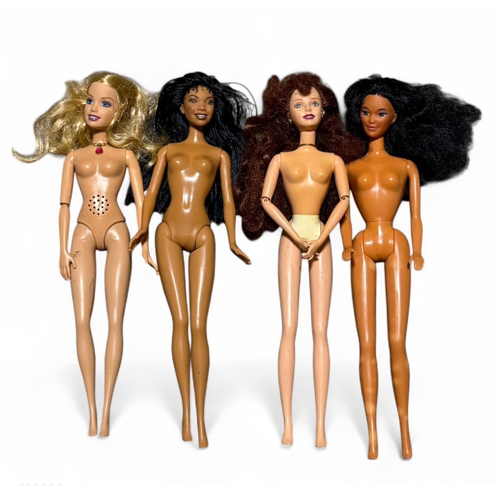 Barbie Doll Lot 4 Generation Girl Mika Brandi Island Princess Rosella Mattel